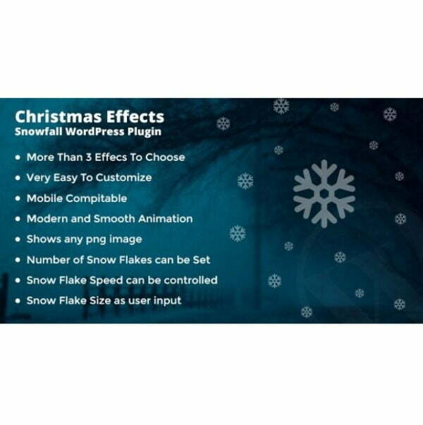 Snowfall Christmas Effects - Wordpress Plugin